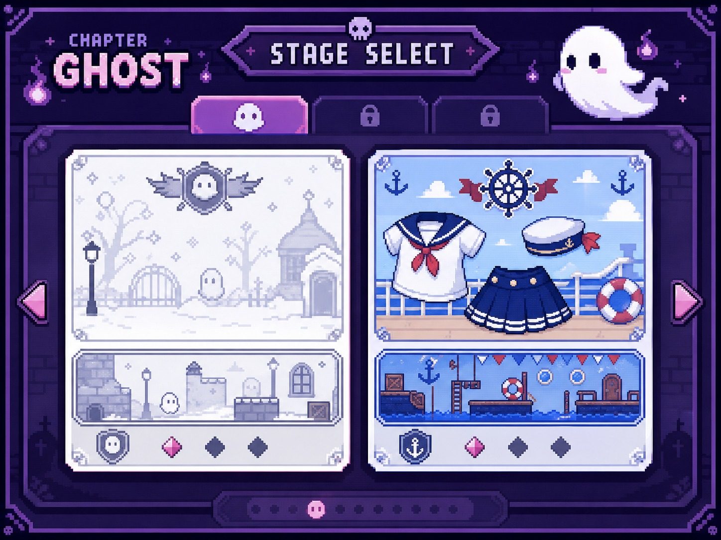 色情猜拳GHOST篇 地图探索 实机截图 3