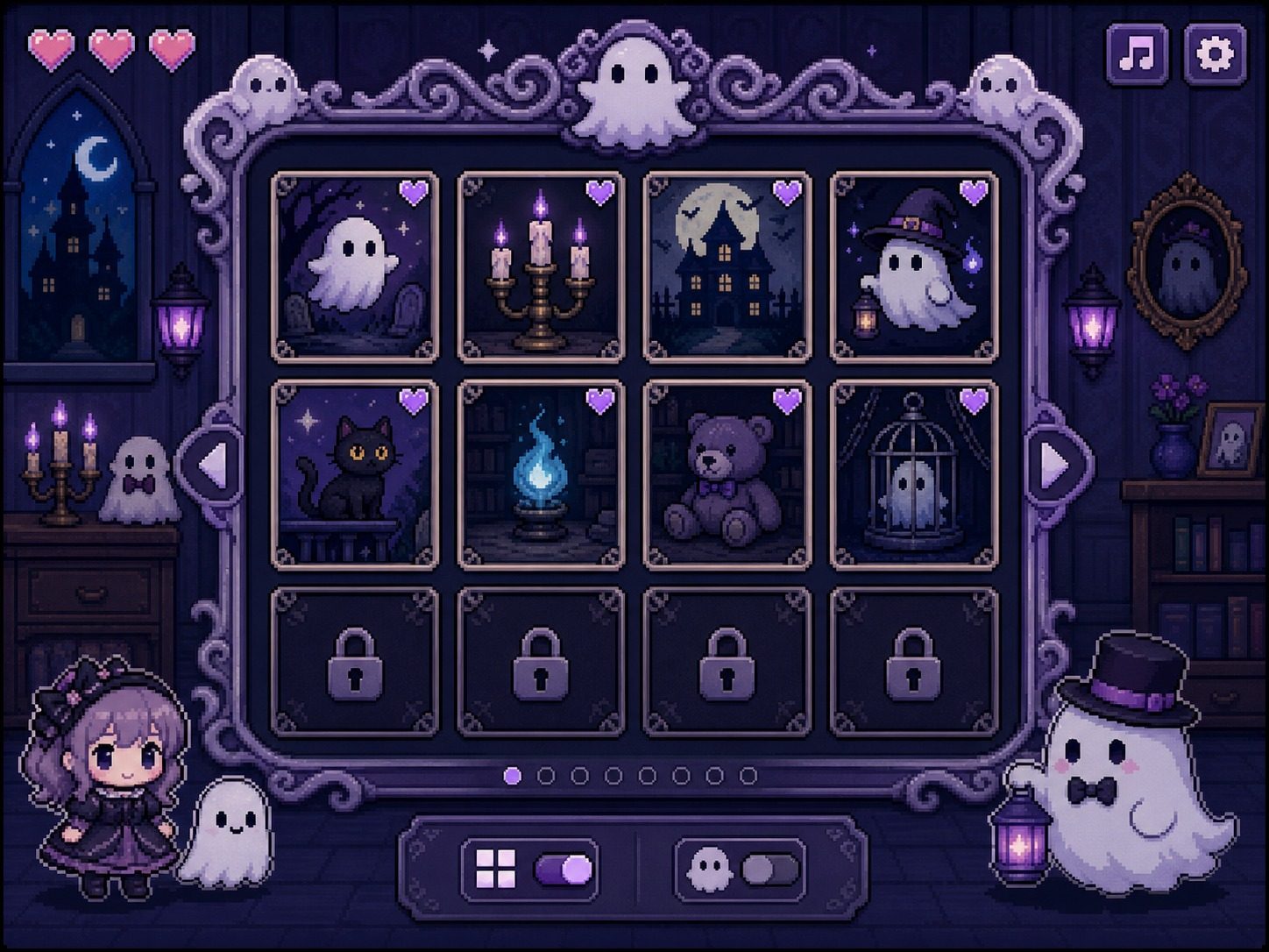 色情猜拳GHOST篇 操作界面 资料图 8